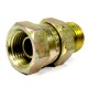 MS Swivel Nipple Straight Hydraulic Hex Hose Connector Adapter Male / Female